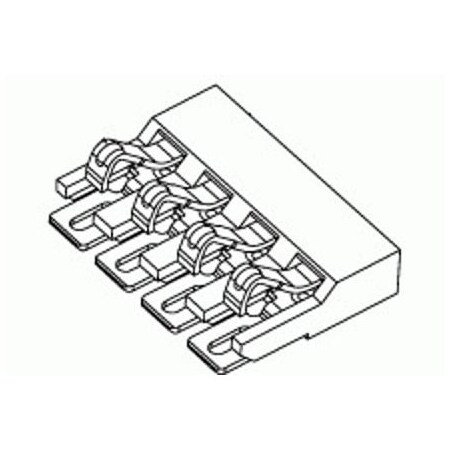 Molex 2.00 Mm Pitch Battery Connector, Smt, Contact Width 0.70 Mm, Dimple On Contact Area, Working Height 472861001